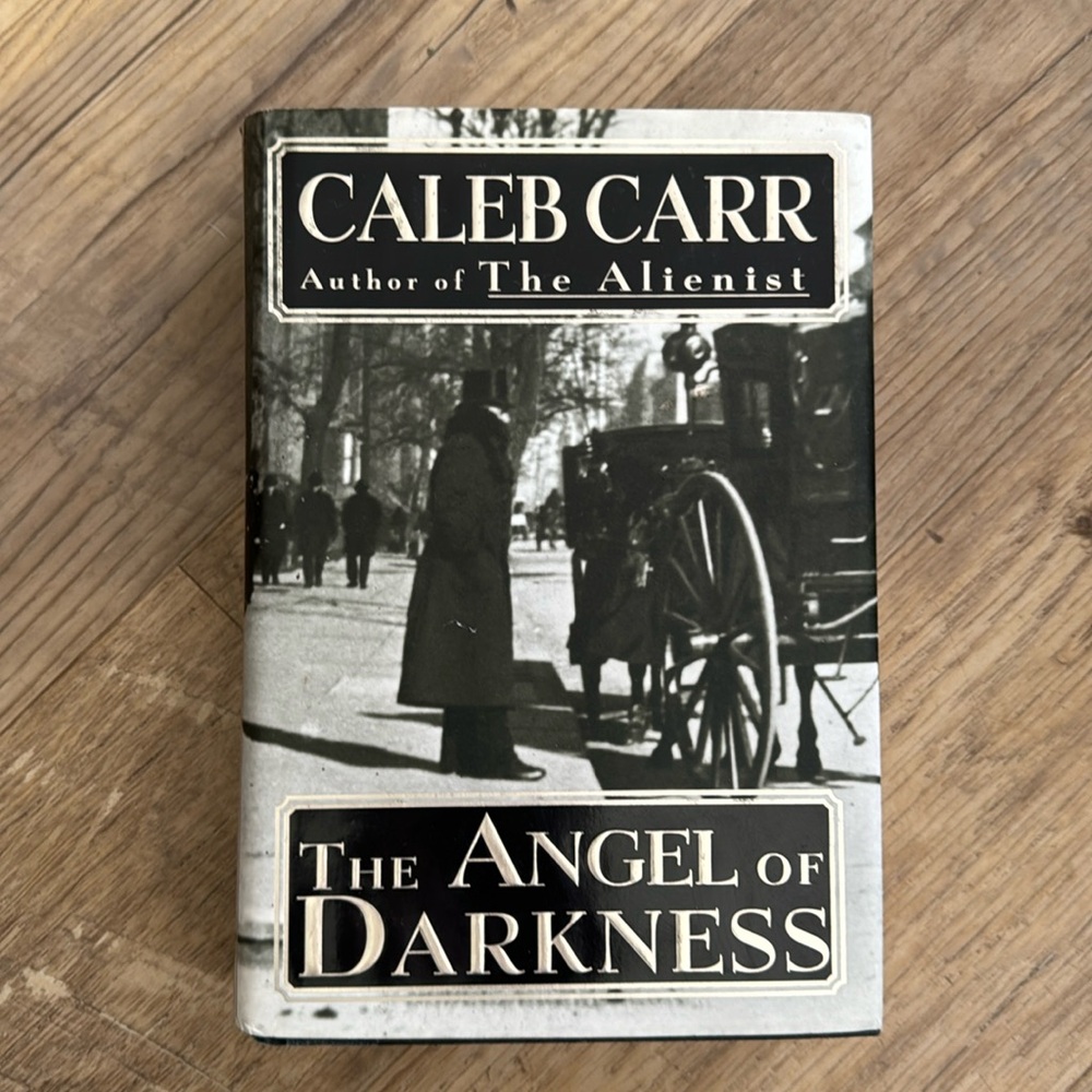 The Angel of Darkness by Caleb Carr Hardcover Book